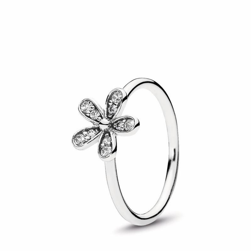 Pandora Dazzling Daisy Stackable Ring Silver Egypt BR4506817